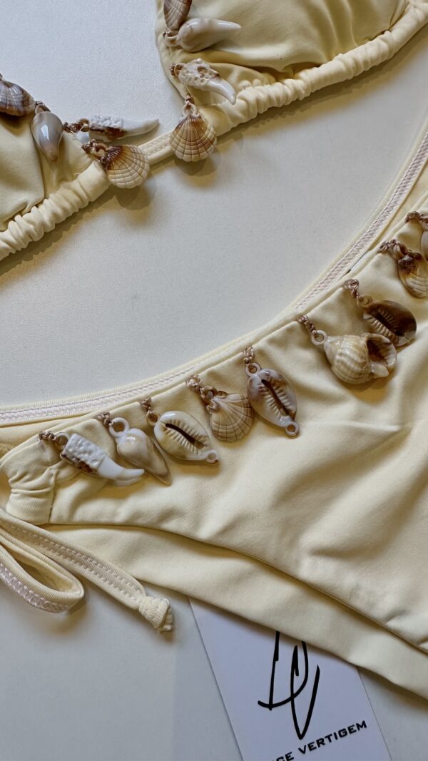 Biquíni Conchas Americano Manteiga - Imagem 2