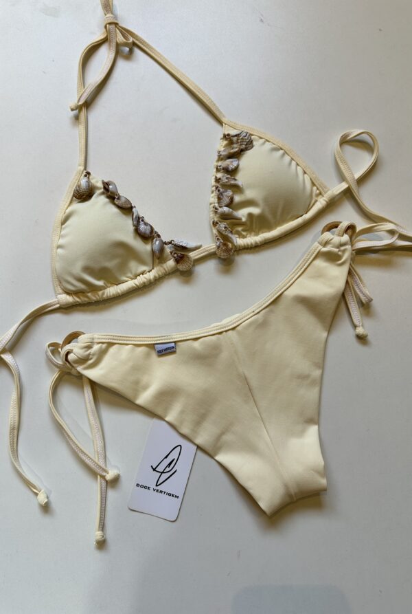 Biquíni Conchas Americano Manteiga - Imagem 3