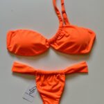 Conjunto Maldivas Galisteu Laranja Neon