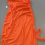 Saída de Banho Manga Nula Laranja