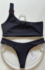 Conjunto Ombro Só Argolas Mad Preto - Imagem 2