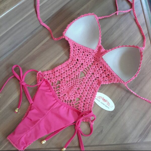 Maiô Crochê Pink - Imagem 2